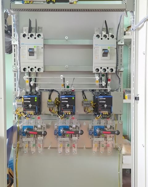 Распределительное устройство с блоком АВР 3.0 для ООО ЕВРОТОРГ